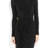 Alexander Wang Cutout Stretch Jersey Dress in Black - Lyst