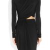 Alexander Wang Cutout Stretch Jersey Dress in Black - Lyst