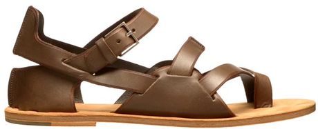 Dior Homme Leather Gladiator Sandals in Brown for Men (taupe) | Lyst