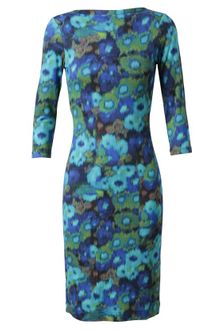 Erdem Reese Printed Jersey Dress - Lyst