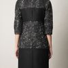 Giambattista Valli Metallic Tweed Coat in Black - Lyst