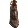 Givenchy Laceup Apron Toe Bootie in Brown (cigar) - Lyst