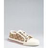 Gucci Beige Gg Canvas California Low Cap Toe Sneakers in Beige - Lyst