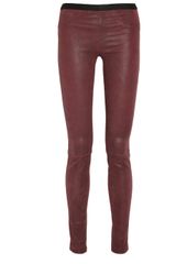 Helmut Lang Patina Stretch Leather Leggings