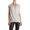 Helmut Lang Twist Top in Gray - Lyst