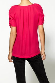 Joie Terabithia Silk Top - Lyst