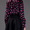 Marc Jacobs Pattern Blouse in Black - Lyst
