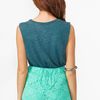 Nasty Gal Delia Lace Shorts in Blue (mint) - Lyst