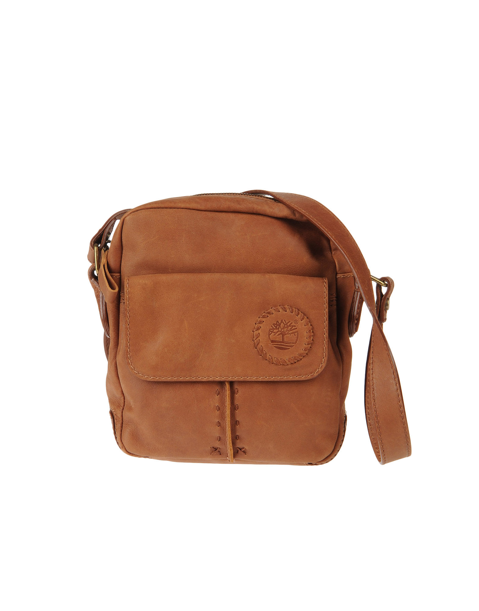 Timberland Small Leather Bag in Brown | Lyst