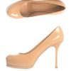 Yves Saint Laurent Tribtoo Pumps in Beige (nude) - Lyst