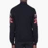 Alexander Mcqueen Black Floral Embroidered Sweater in Black for Men - Lyst
