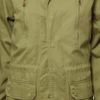 Asos Collection  Army Jacket with Detachable Fur Trim in Green (khaki) - Lyst