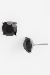 Cara Accessories Small Crystal Stud Earrings