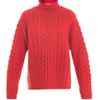 Christopher Kane Mohair Rollneck Sweater in Red - Lyst
