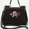 Dolce & Gabbana Miss Sicily Mini Needlepoint Handbag in Multicolor (black/ multi) - Lyst