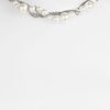 Givenchy Glass Pearl Chain Collar Necklace in White (white pearl/ silver) - Lyst