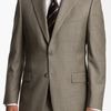Joseph Abboud Signature Silver Wool Suit in Brown for Men (tan) - Lyst