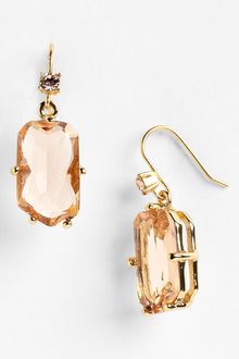 Kate Spade Colored Stone Drop Earrings - Lyst