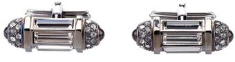 Lanvin Onyx Cufflink - Lyst