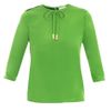 Preen Bicolour Blouse in Green - Lyst