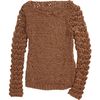Rag & Bone Farah Sweater in Brown (copper) - Lyst