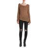 Rag & Bone Farah Sweater in Brown (copper) - Lyst