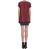 Rag & Bone Short Sleeve Pocket Tee in Purple (wine) - Lyst