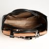 Reed Krakoff Boxer Tricolor Leather Satchel in Brown (natural/ black) - Lyst