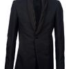 Rick Owens Rolled Lapel Jacket in Black for Men - Lyst