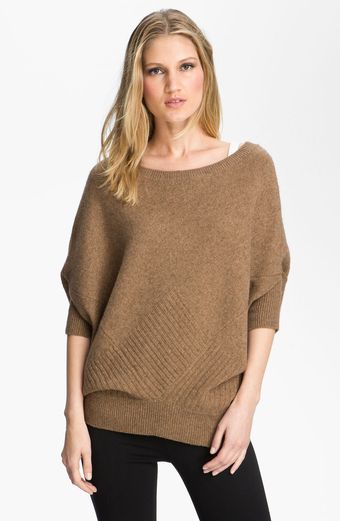 Vince Checkerboard Sweater - Lyst