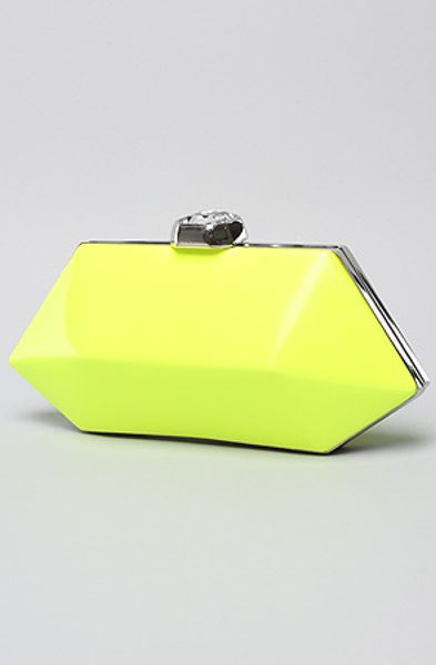 betsey johnson neon bag