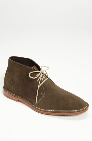 cole haan gray suede boots