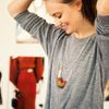 Alyson Fox Midsummer Collection Necklace in Orange - Lyst