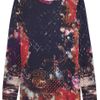 Balmain Printed Cotton Jersey Tshirt in Blue (multicolored) - Lyst