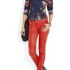 Balmain Printed Cotton Jersey Tshirt in Blue (multicolored) - Lyst