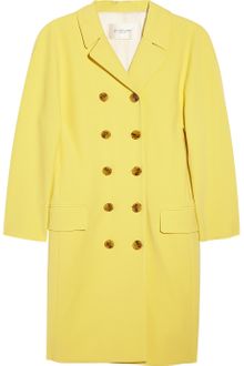 Jill Stuart Malin Double Breasted Cotton Crepe Coat - Lyst