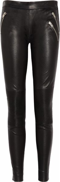 Joseph Spark Stretch Leather Leggings Style Pants - Lyst