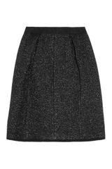 Marc Jacobs Metallic Woolblend Bouclé Skirt