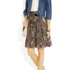 Yves Saint Laurent Leather Biker Jacket in Blue - Lyst