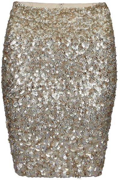Allsaints Restrain Skirt in Beige (antique nude) - Lyst