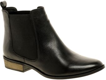 Asos Asos Adelaide Leather Chelsea Ankle Boots with Pointed Toe - Lyst