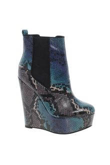 Asos Asos Attend Chelsea Wedge Ankle Boots - Lyst