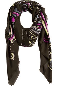 Balenciaga Ecstatic Paisley Scarf - Lyst