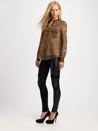 BCBGMAXAZRIA Chase Faux Leather Leggings - Lyst
