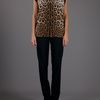 Dolce & Gabbana Printed Top in Brown - Lyst