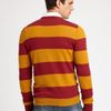 Dsquared2 Striped Wool Sweater in Multicolor for Men (bordeaux) - Lyst