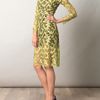 Erdem Drew Lace Dress in Yellow (chartreuse) - Lyst