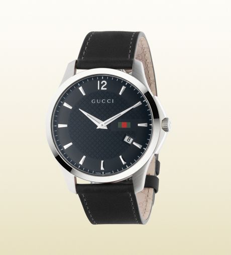 Gucci Gtimeless Collection Watch in Black for Men (steel) - Lyst