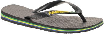 Havaianas Brasil Flip Flops - Lyst