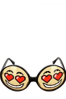 Jeremy Scott Emoticon Sunglasses - Lyst